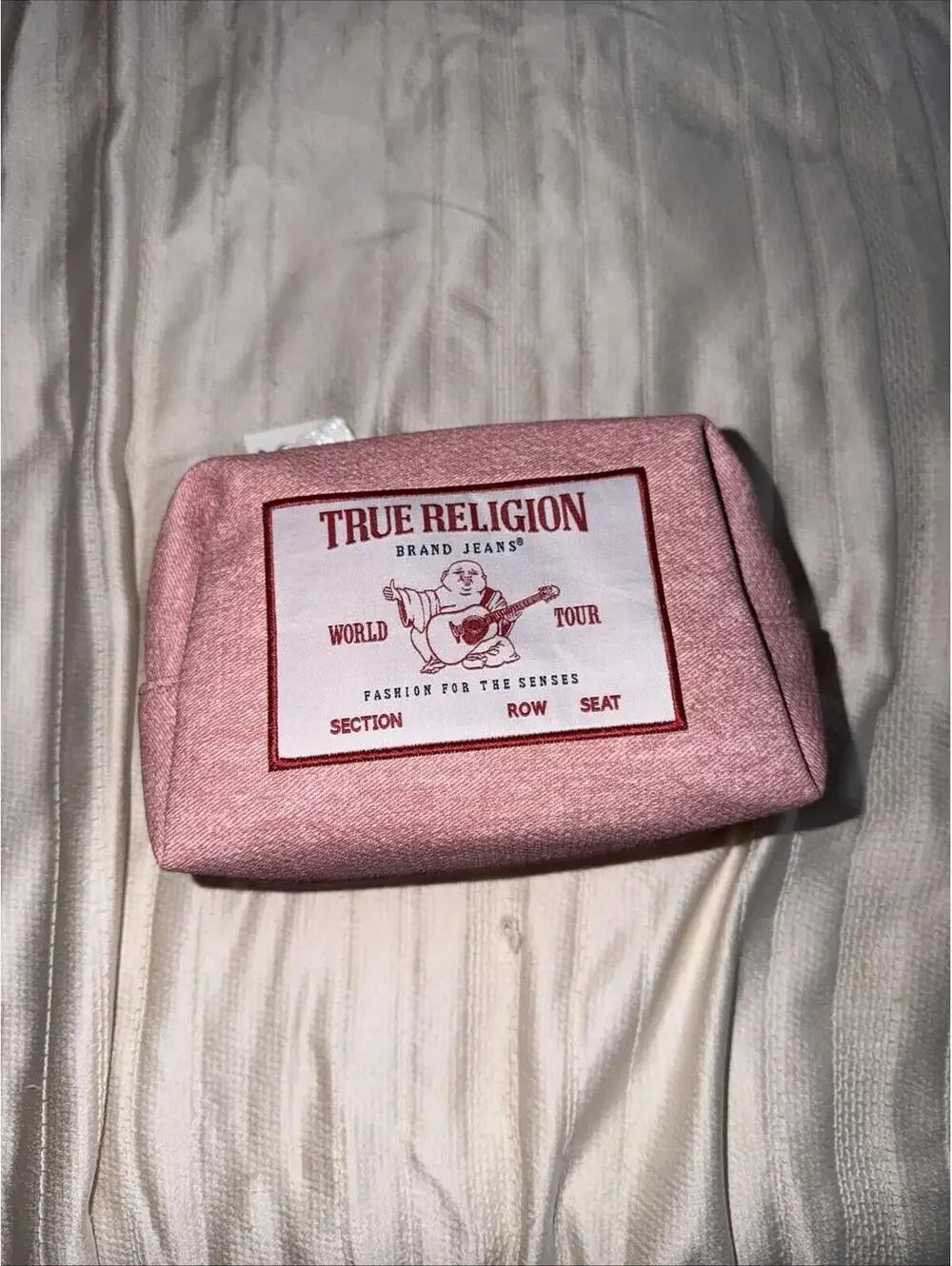 Cosmetic Travel Case True Religion Brand Jeans red 11